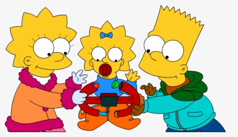 National Siblings Day The Simpsons, HD Png Download, Transparent PNG