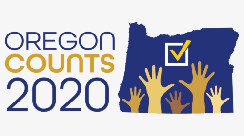 Census 2020 Logo - Oregon 2020 Census Logo, HD Png Download, Transparent PNG