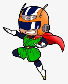 Gohan As The Great Saiyaman  this Is Labeled As My - Cartoon, HD Png Download, Transparent PNG