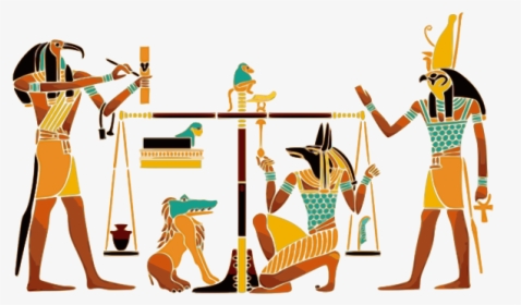 Colorful Ancient Egyptian Painting - Egyptian Religion Clipart, HD Png Download, Transparent PNG
