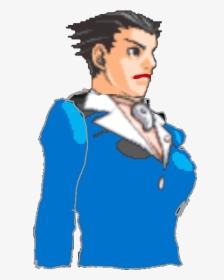 Miles Edgeworth Png, Transparent Png, Transparent PNG