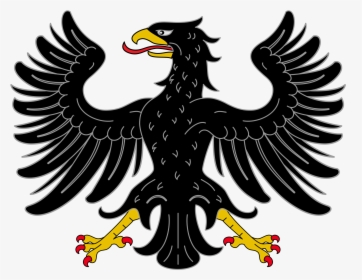 L Aquila Coat Of Arms , Png Download - Italy Eagle Coat Of Arms, Transparent Png, Transparent PNG