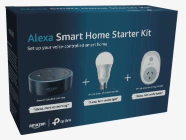 New Amazon B07456nhz6-starter Alexa Smart Home Starter - Alexa Smart Home Kit, HD Png Download, Transparent PNG