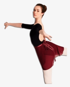 Georgette Wrap Skirt - Georgette Ballet Skirt, HD Png Download, Transparent PNG