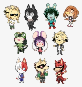 My Hero Academia As Animals, HD Png Download, Transparent PNG