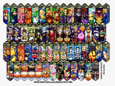 Super Smash Bros Wii U - Smash Bros Character Panel, HD Png Download, Transparent PNG
