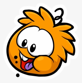 Orange Puffle Club Penguin, HD Png Download, Transparent PNG