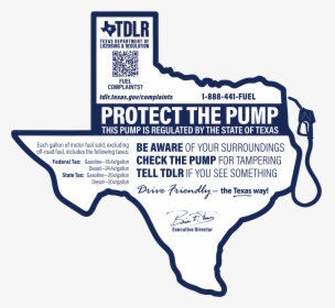 New Texas Fuel Pump Sticker, HD Png Download, Transparent PNG