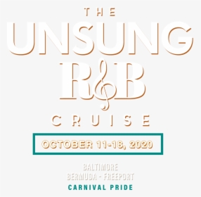 The Unsung R&b Cruise - Poster, HD Png Download, Transparent PNG