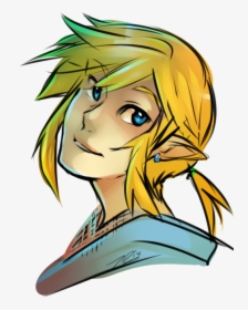 Link Artwork Nintendo Games Fan Art Legend Of Zelda - Cartoon, HD Png Download, Transparent PNG