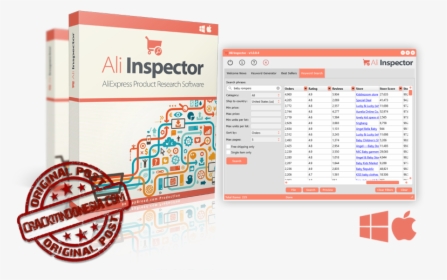 [get] Ali Inspector - Product Market Research Tool Aliexpress, HD Png Download, Transparent PNG