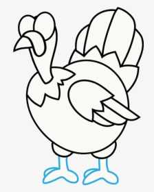 How To Draw Turkey - Cool Turkey Drawings, HD Png Download, Transparent PNG