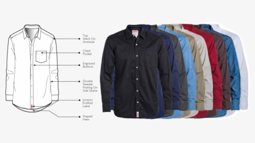 One Pocket Long Sleeve Shirt - Cardigan, HD Png Download, Transparent PNG