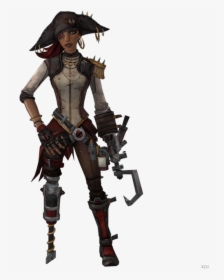 Borderlands 2 Captain Scarlett Updated By Ogloc069-d8ixmy6 - Woman Warrior, HD Png Download, Transparent PNG