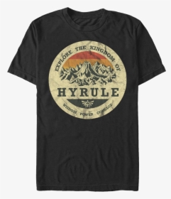 Explore The Kingdom Of Hyrule Legend Of Zelda T-shirt - Label, HD Png Download, Transparent PNG