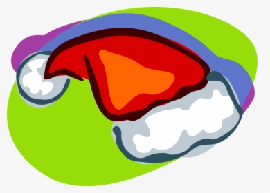 Vector Illustration Of Santa S Hat At Christmas, HD Png Download, Transparent PNG