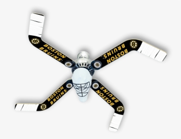 Boston Bruins® Nhl Ceiling Fan Goalie Blades Home Colors - Ceiling Fan, HD Png Download, Transparent PNG