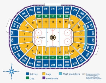 Td Garden Seating Chart, HD Png Download, Transparent PNG