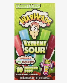 Warheads Extreme Sour Freezer Pops, HD Png Download, Transparent PNG