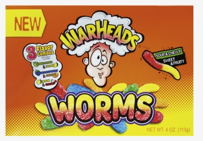 Warheads Theater Box Worms, HD Png Download, Transparent PNG