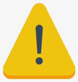 Sign Warning Icon - Flat Warning Icon Png, Transparent Png, Transparent PNG