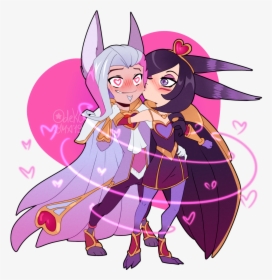 The Perfect Duo Bot For @fllamenaii 💖 - Sweetheart Rakan And Xayah Fanart, HD Png Download, Transparent PNG