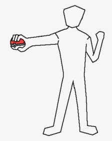 Pokemon Trainer How To Draw, HD Png Download, Transparent PNG