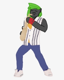 Nico Epic Sax Guy By Dekujunge-d7ls9vt - Cartoon, HD Png Download, Transparent PNG