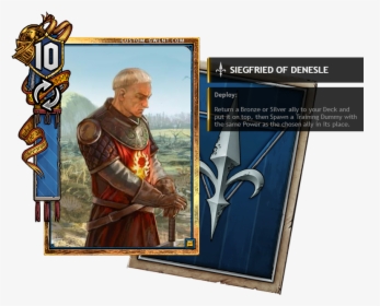Gwent Card Art All Witchers, HD Png Download, Transparent PNG
