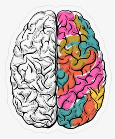 Vector Brain Free Sticker - Transparent Mental Health Brain, HD Png Download, Transparent PNG