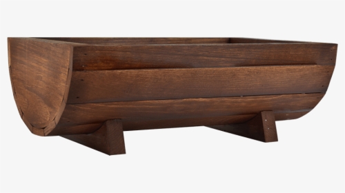 Wooden Half Barrel Boat   Class - Coffee Table, HD Png Download, Transparent PNG