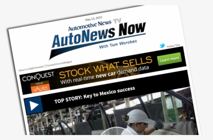 Automotive News, HD Png Download, Transparent PNG