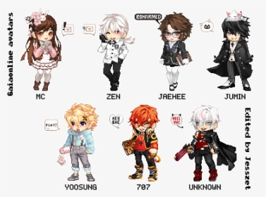I Love This Game So Much - Mystic Messenger Gaia Online, HD Png Download, Transparent PNG