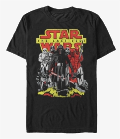 First Order Star Wars The Last Jedi T-shirt - T-shirt, HD Png Download, Transparent PNG