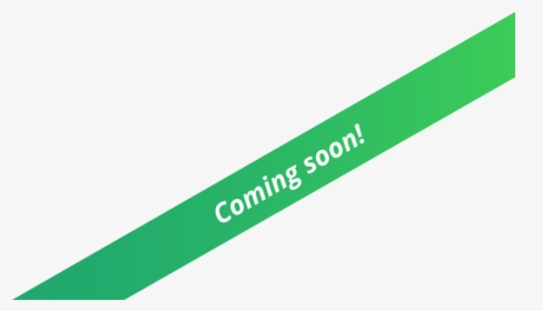 Coming Soon Green Banner, HD Png Download, Transparent PNG