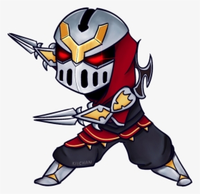 Graphic Royalty Free Library Cheeb By Kira Nyan On - League Of Legends Zed Chibi, HD Png Download, Transparent PNG