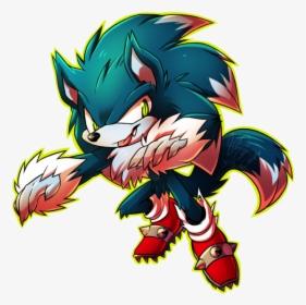 Spooky Werewolf <3 - Werewolf Sonic The Werehog, HD Png Download, Transparent PNG