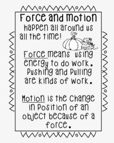 Hello Everyone Next Week We Will Begin A Science Unit - Force And Motion Meaning, HD Png Download, Transparent PNG