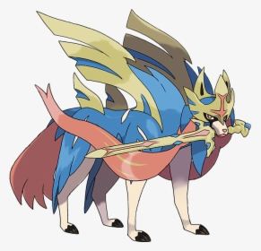 Pokemon Sword And Shield Zacian, HD Png Download, Transparent PNG
