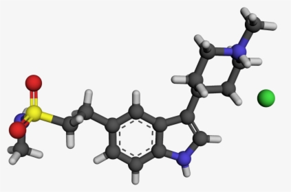 Serotonin Molecule Png Clipart , Png Download - Sumatriptan Molecule, Transparent Png, Transparent PNG