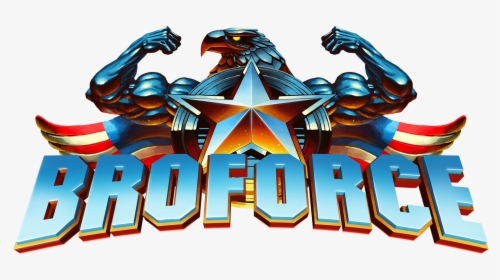 Broforce Logo, HD Png Download, Transparent PNG