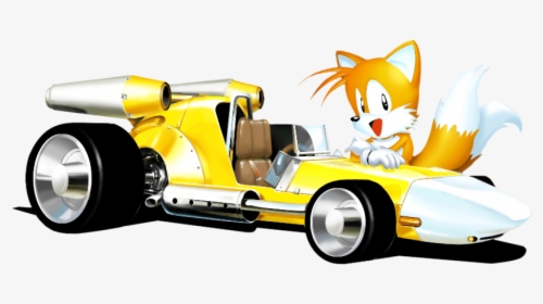 Sonic All Stars Racing Transformed Tails Car, HD Png Download, Transparent PNG