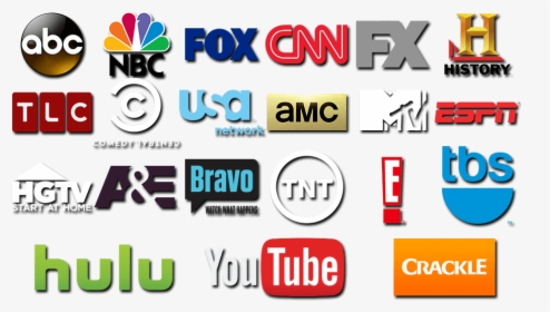 Tv Network Logos Png - Tv Network Logos Transparent, Png Download, Transparent PNG