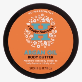Happy Naturals Argan Body Butter Clear Cut - Circle, HD Png Download, Transparent PNG