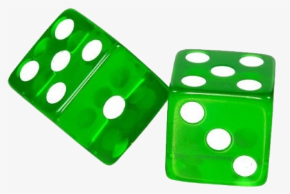 Dice Set Seconds Gambling - Green Dice Png, Transparent Png, Transparent PNG