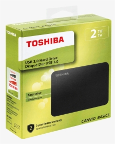 Toshiba Canvio Basics 2tb Toshiba Hdtb420ek3aa , Png - Toshiba Canvio Basics 1tb, Transparent Png, Transparent PNG