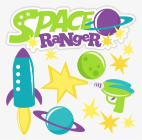 Space Rangers Clipart Image Space Ranger Svg Files - Miss Kate Cuttables Outer Space, HD Png Download, Transparent PNG