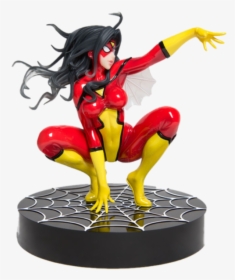 Spider Woman Jessica Drew Bishoujo, HD Png Download, Transparent PNG