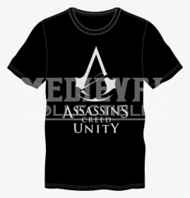 Assassins Creed Unity Logo Mens T-shirt - Assassins Creed Unity, HD Png Download, Transparent PNG
