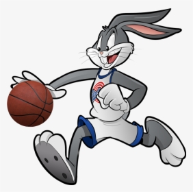 #sticker #bugsbunny #baloncesto #looneytunes - Basketball Bugs Bunny Space Jam, HD Png Download, Transparent PNG